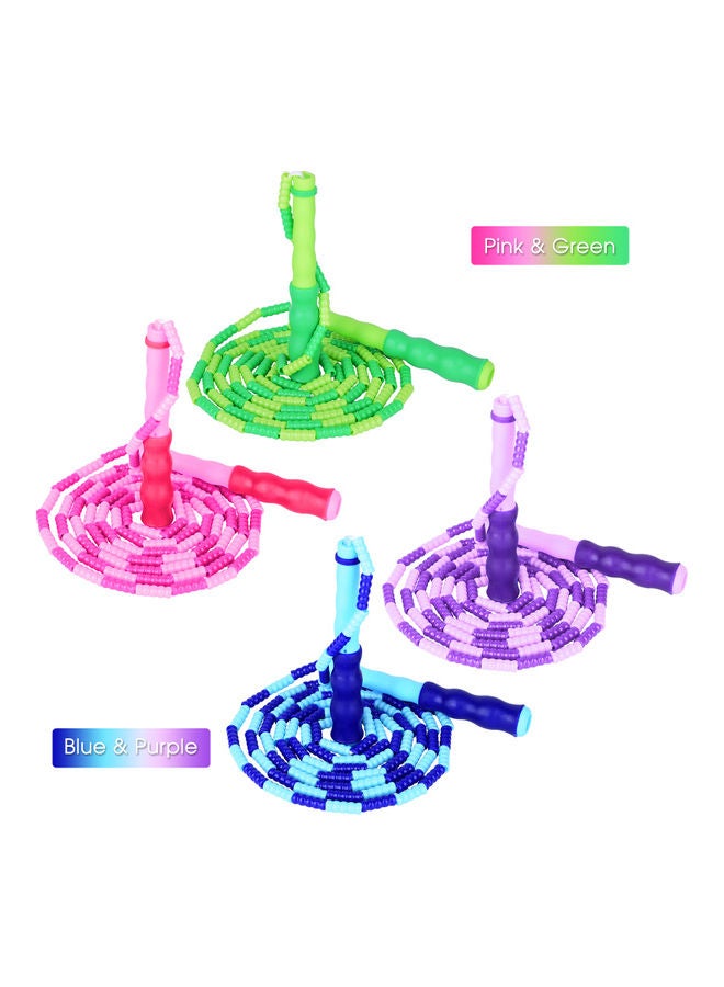 2-Pieces Adjustable Skipping Jump Ropes