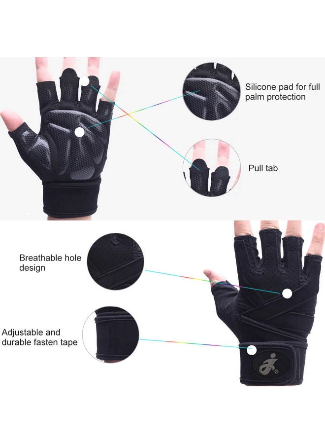 Generic - Workout Weightlifting Gym Gloves 25x4x16cm - Image 1