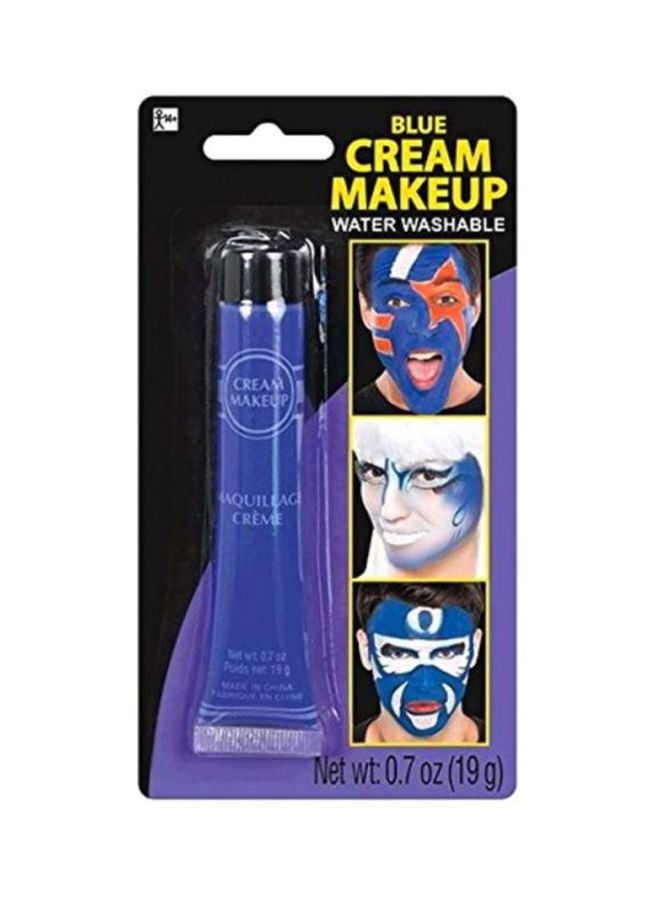 Amscan Water Washable Cream Makeup Blue - Image 1