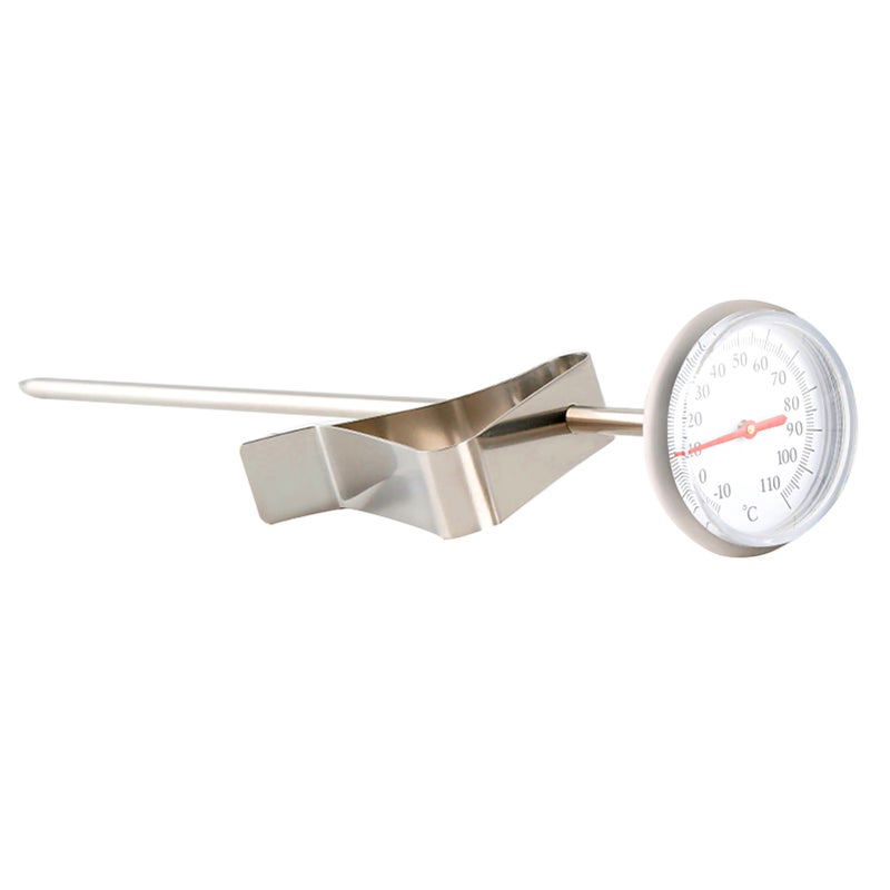 Espresso Thermometer Beverage Frothing Thermometer With Clip Instant Read Silver/Gold 22.00*4.00*4.00cm