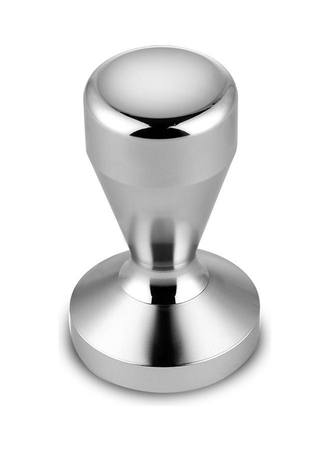 ماكينة مكبس قهوة إسبريسو مصنوعة من الستانلس ستيل فضي 8.20*4.20*5.50سم - Image 1