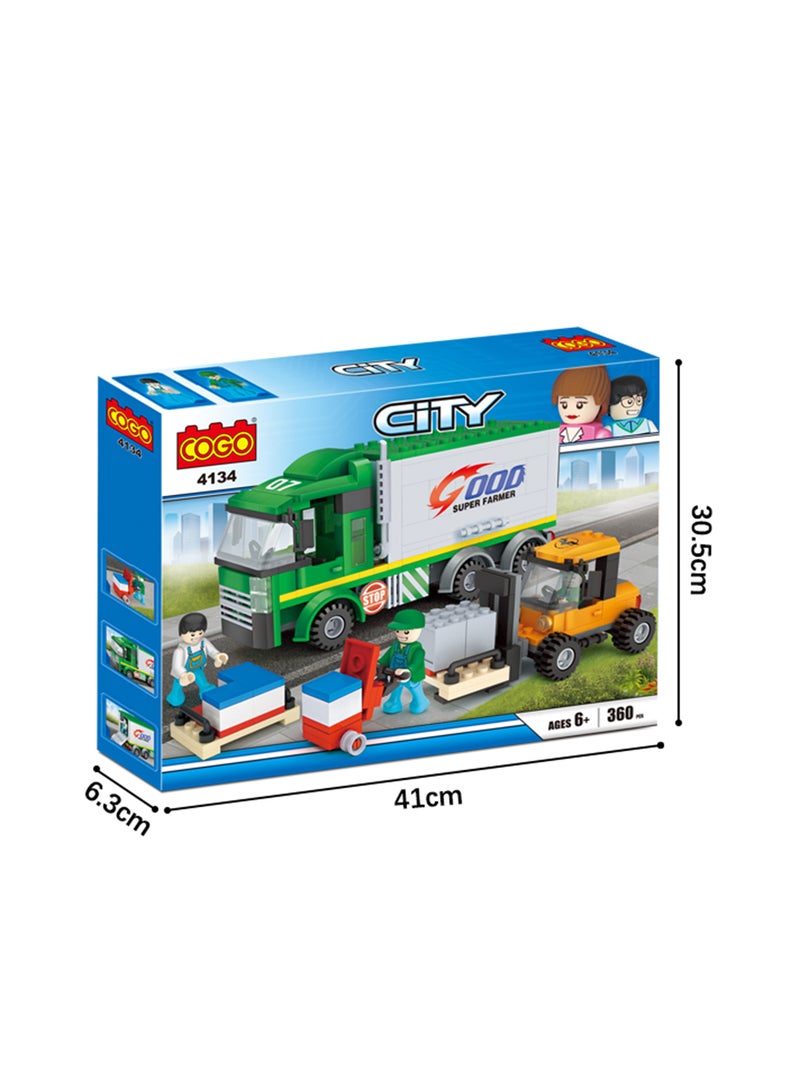 COGO 4134 360-Piece City Series Blocks Set 6+ Years  - Image 5