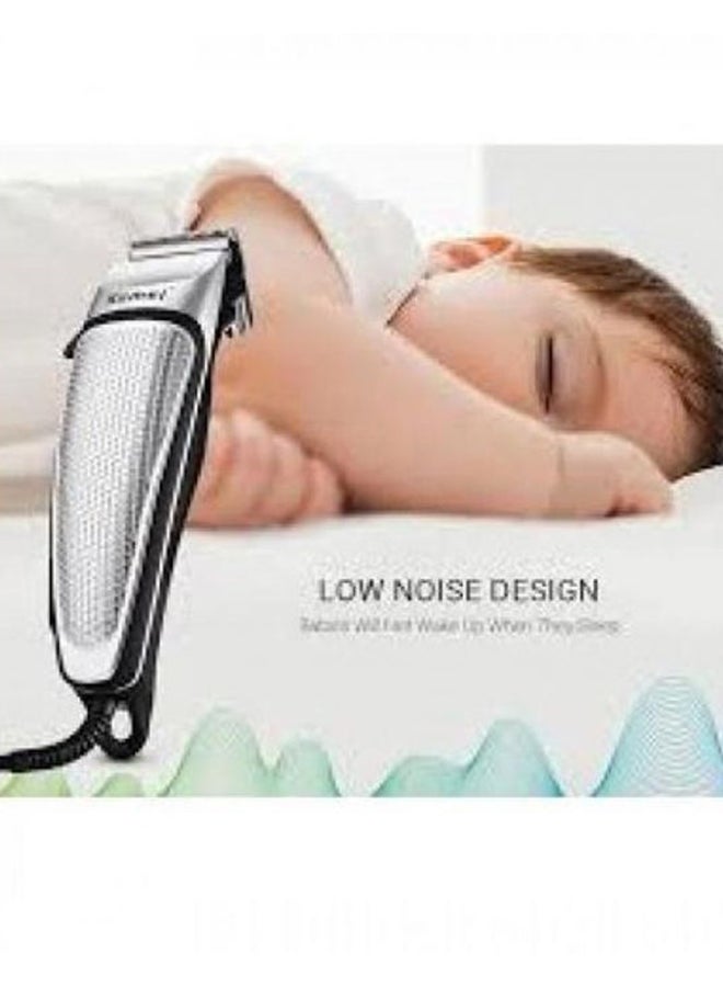 Kemei - Rechargeable Electric Hair Clipper KM-4639 Black 700grams - Image 1