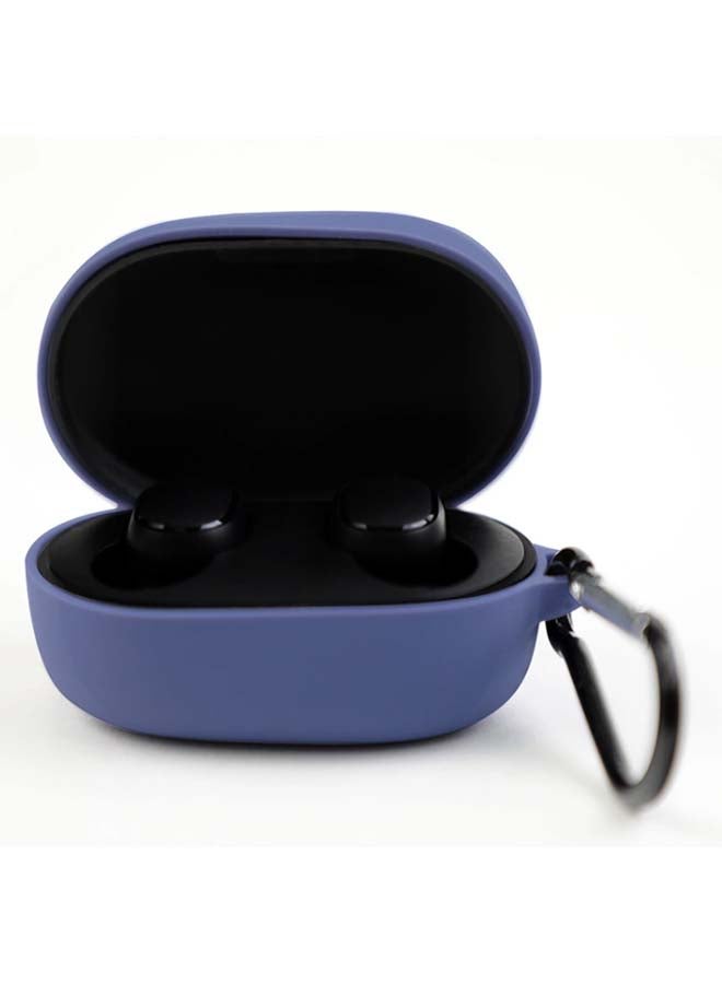 DUDAO Protective Case Cover With Charging Dock For Xiaomi Redmi AirDots Dark Blue - Image 5