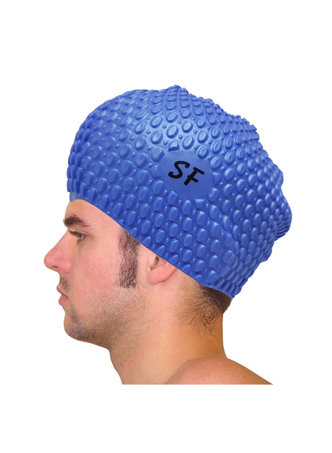 سبال قبعة سباحة مضادة للماء من السيليكون 22سم - Image 2