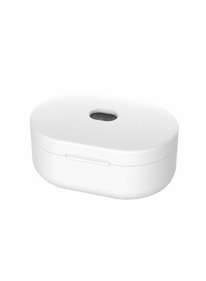 AMTCO Silicone Protective Case Cover For Xiaomi AirDots White  - Image 1