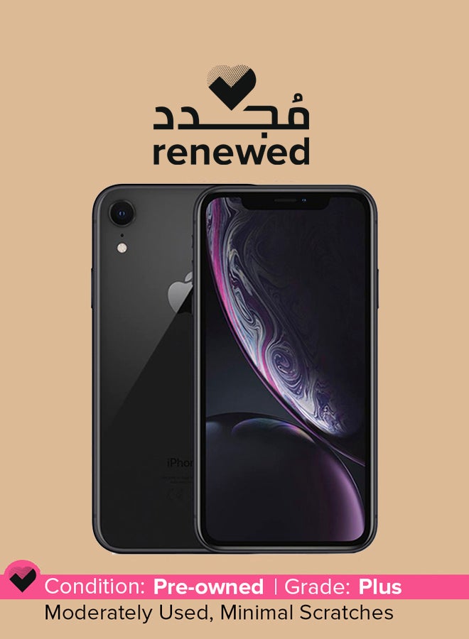 Apple Renewed - iPhone XR 64GB Black 4G With Facetime - Image 1
