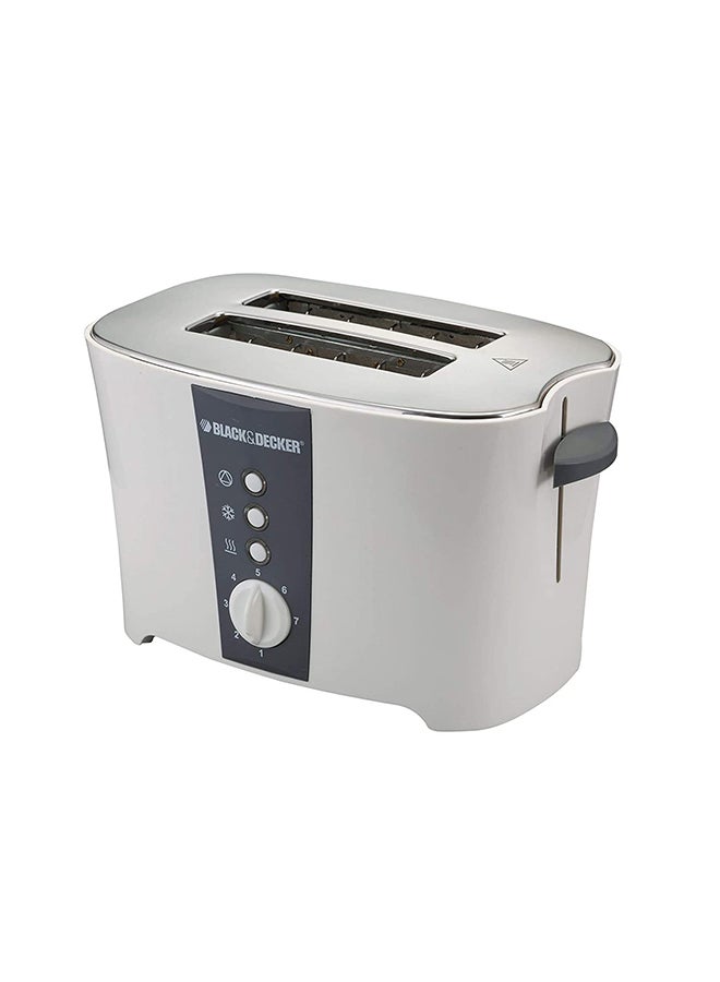 BLACK+DECKER 2-Slice Toaster 800.0 W ET122 Silver/Black - Image 3