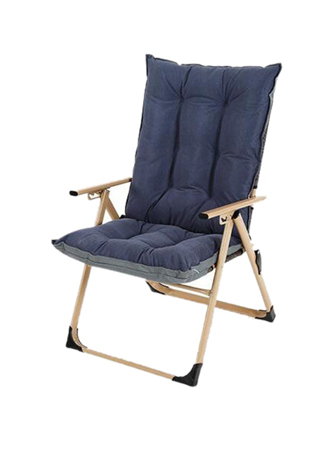 Generic Multipurpose Foldable Chair Blue 105x55x55cm 