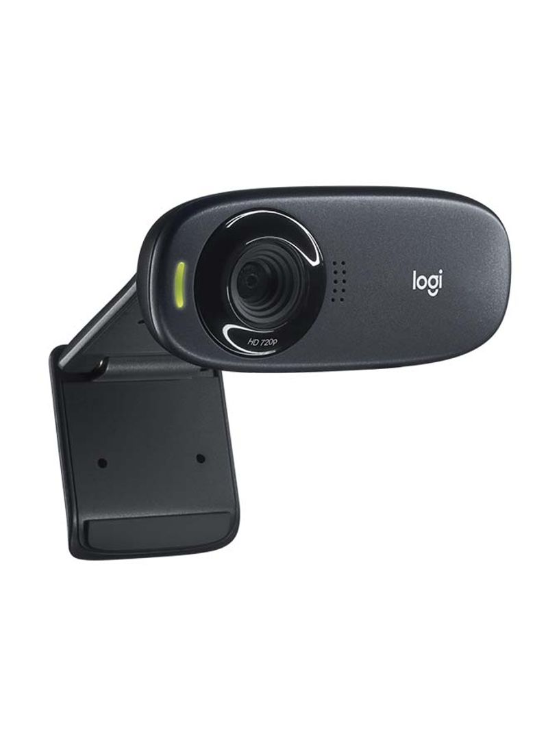 Logitech - C310 Web camera With H340 Headset And Pebble Mouse (bluetooth and wireless) black/white - Image 1