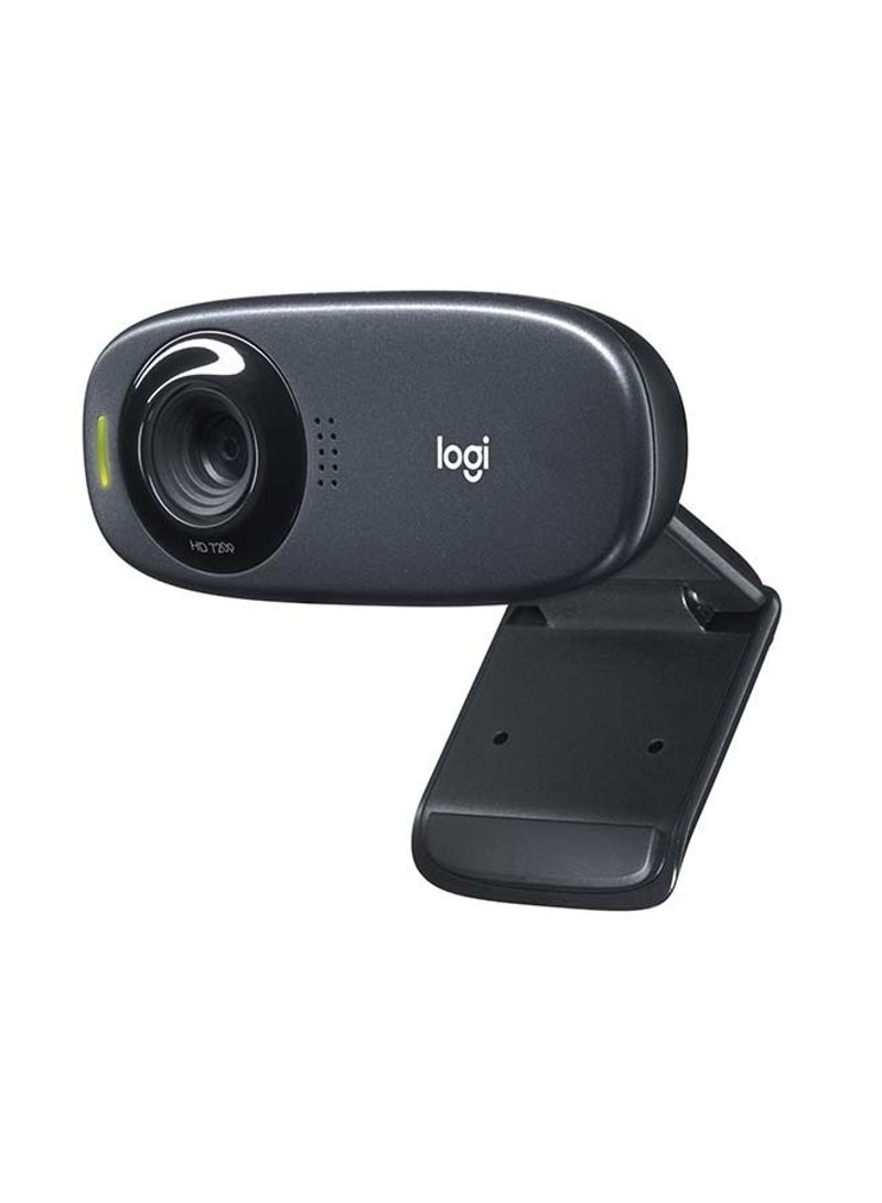 Logitech - C310 Web camera With H340 Headset And Pebble Mouse (bluetooth and wireless) black/white - Image 1