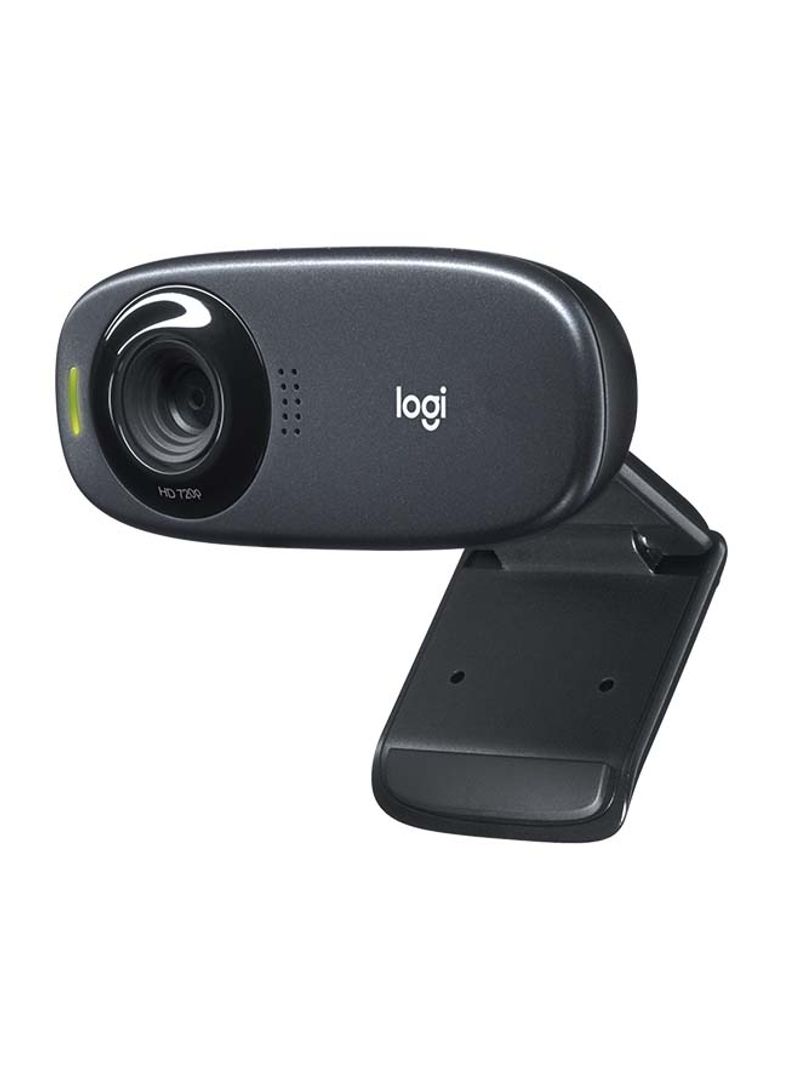 Logitech - C310 Web camera With H340 Headset And Pebble Mouse (bluetooth and wireless) black/white - Image 1