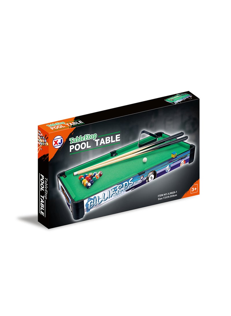 XIANGJUN Printed Billiards Pool Table Game Set 73 x 39.5 x 8.7cm - Image 3