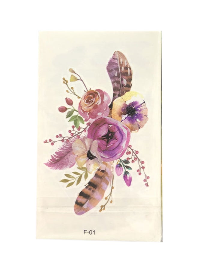 مجموعة ملصقات تاتو مؤقت مكونة من 30 قطعة متعدد الألوان - Image 2