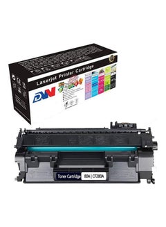 Compatible Toner Cartridge Replacement for 80A CF280A to use with Laserjet Pro 400 M401dne M401dn M401dw M401n, Pro 400 MFP M425dn M425dw Printer (1 Black, High Yield) black