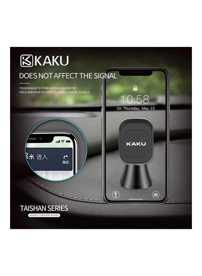 Kaku Magnetic Car Phone Holder Mini Size Black - Image 3