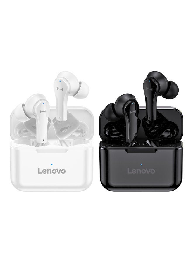 Lenovo - QT82 TWS Wireless BT Headphone White - Image 1