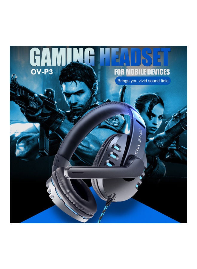 Ovleng OV-P3 Wired Gaming Headset For PS4/PS5/XOne/XSeries/NSwitch/PC - Image 3