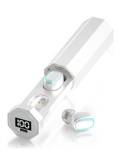 Tws Binaural Earbuds True Wireless Bluetooth 5.0 Earphones White