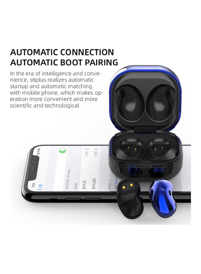 Generic - S6 Plus Tws Bluetooth 5.1 Wireless Earphones Blue - Image 1