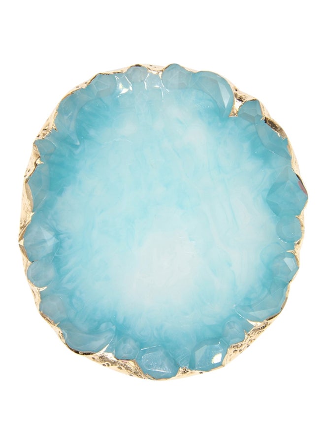 Nail Art Color Palette Acrylic Ring Jewelry Holder Dish