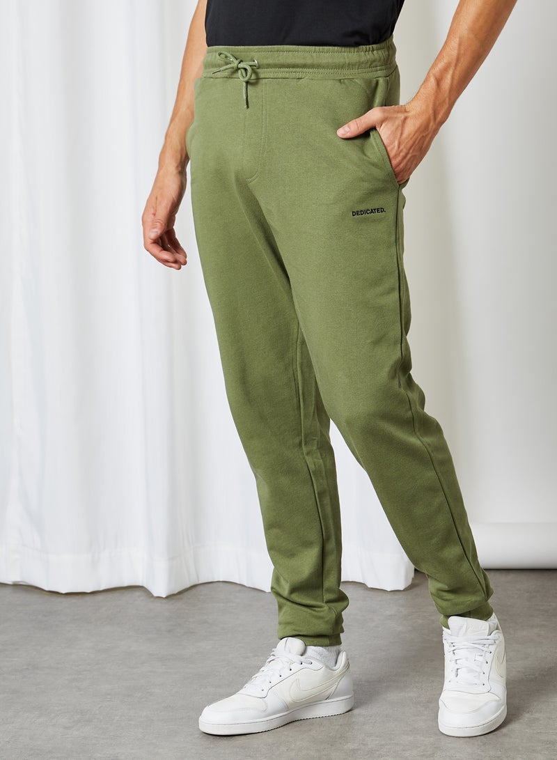 DEDICATED - Jogger Lund Dedicated Logo Leaf Green - Image 1