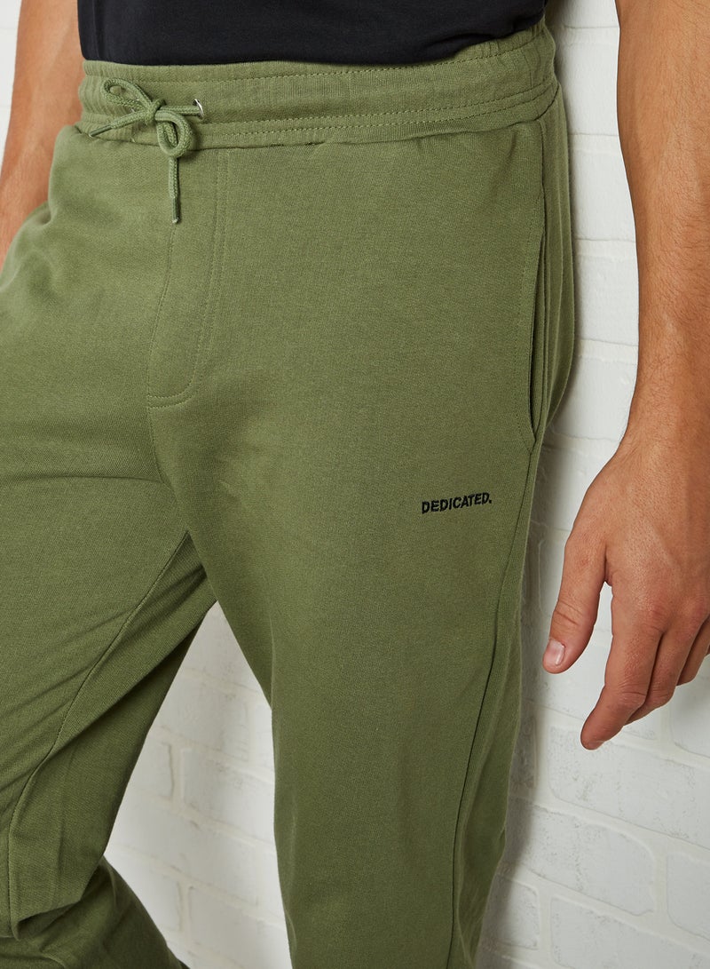DEDICATED - Jogger Lund Dedicated Logo Leaf Green - Image 1