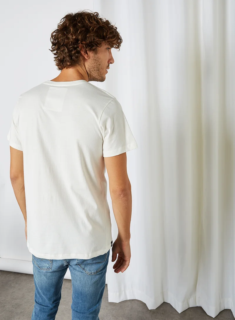 DEDICATED T-shirt Stockholm NES Consol Off-White
