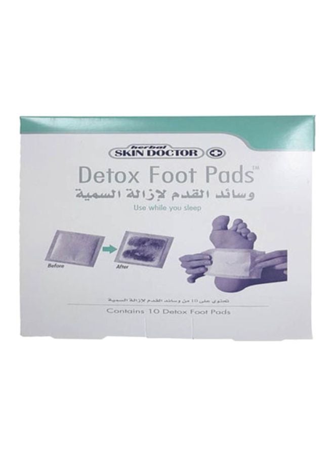 10-Piece Detox Foot Pads 10x10grams