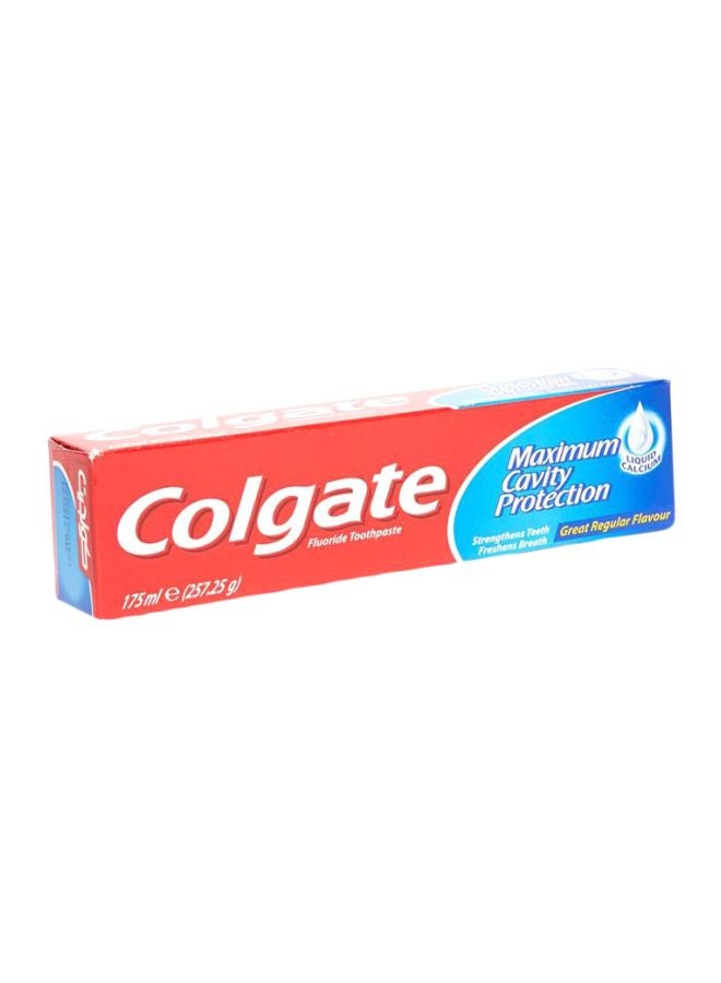 Colgate - Great Regular Flavour Maximum Cavity Protection Toothpaste 175ml - Image 1