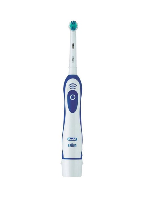 Electric Precision Clean Toothbrush White And Blue