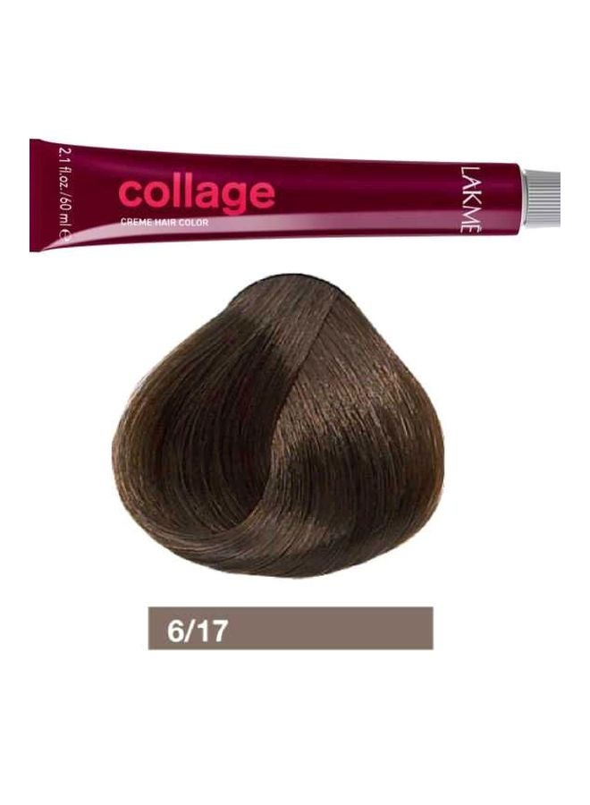 LAKME - Collage Hair Colour 6/17 Blue Ash Dark Blonde 60ml - Image 1