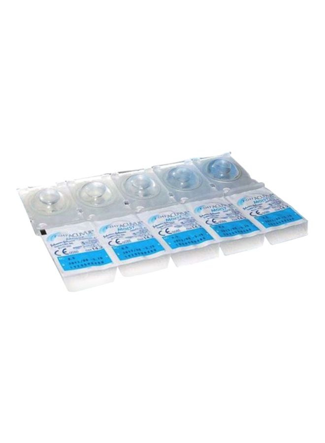 ACUVUE Pack Of 90 1-Day Moist Disposable Contact Lenses - Image 1