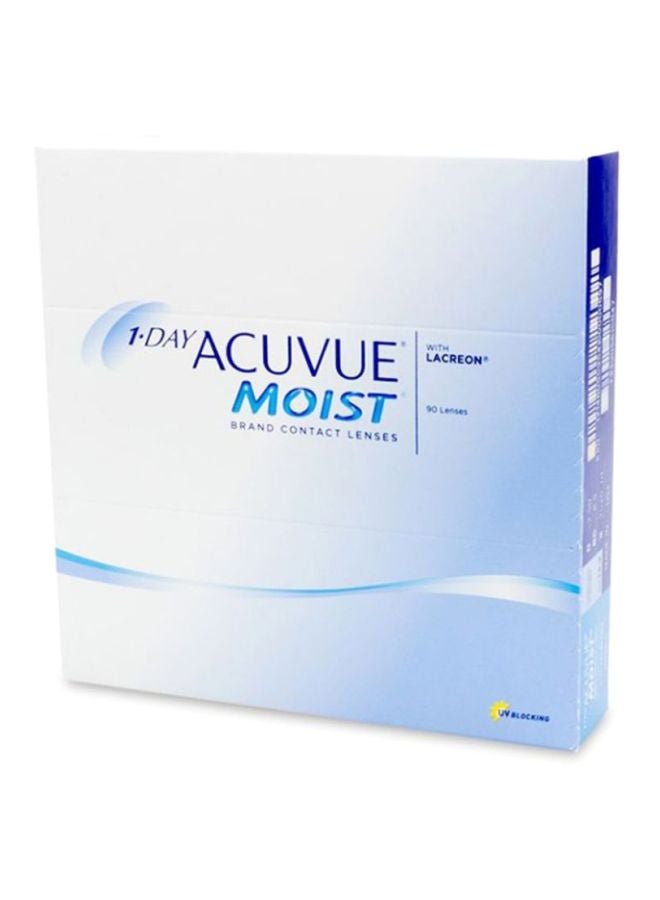 ACUVUE Pack Of 90 1-Day Moist Disposable Contact Lenses - Image 2