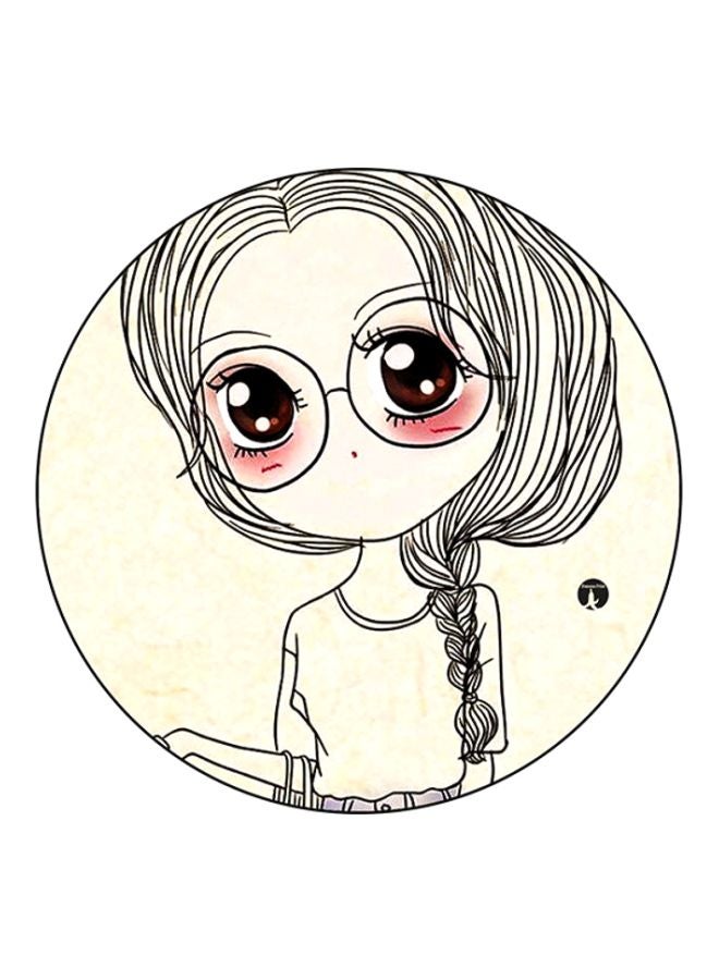 BP A Girl Printed Mousepad Multicolour