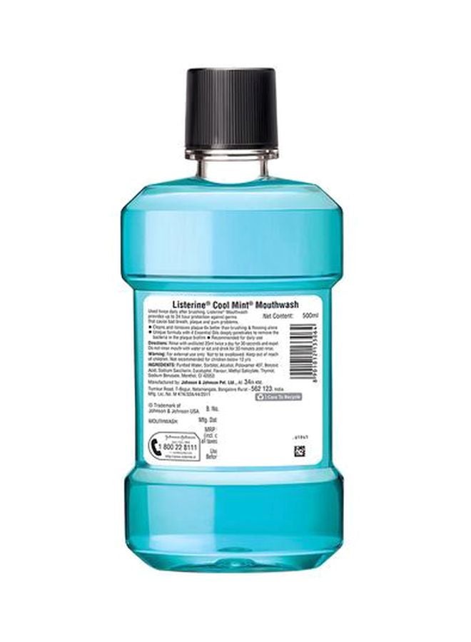 Pack Of 3 Cool Mint Antiseptic Mouthwash Set 500ml - v1605702994/N23436421A_2