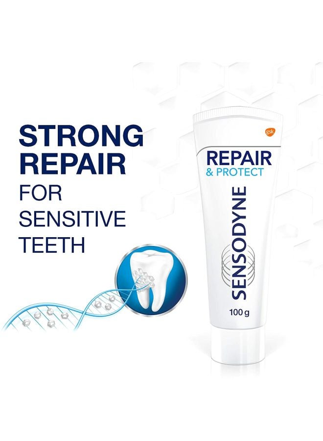 Sensodyne - Toothpaste Repair And Protect White 100ml - Image 1