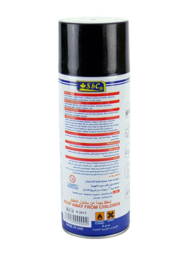 SBC - All Purpose Spray Paint Black 400ml - Image 1