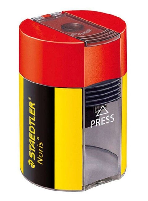 Noris Tube Sharpener Red/Yellow/Black