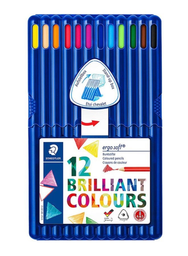 STAEDTLER Ergosoft Colored Pencils, Pack Of 12 Multicolour - Image 1