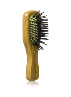 THE BODY SHOP Mini Bamboo Hair Brush Brown/Beige/Black  - Image 3