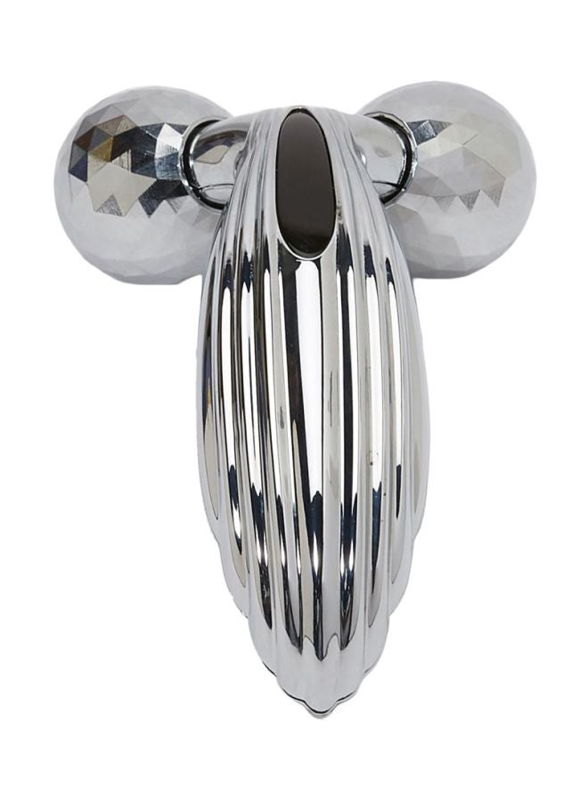 كي ام جهاز تدليك الوجه الدوّار بتقنية ثلاثية الأبعاد فضي - Image 1