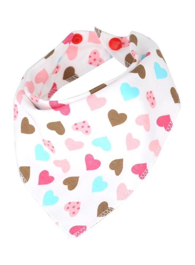 Heart Printed Baby Bibs - Image 5