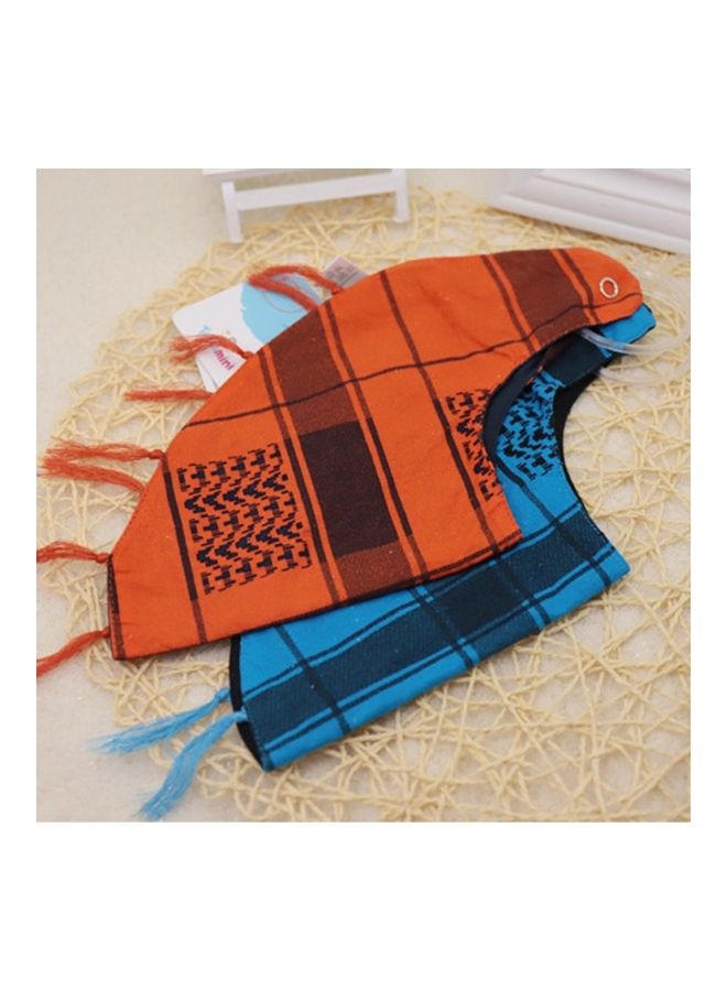 Cotton Baby Saliva Triangle Towel Double-Layer Children's Turban Scarf - Image 1