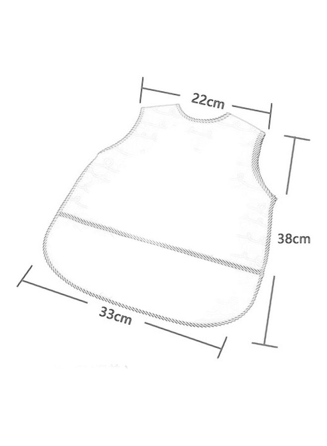 Comfortable Cartoon Waterproof Feeding Bib Apron - Image 2