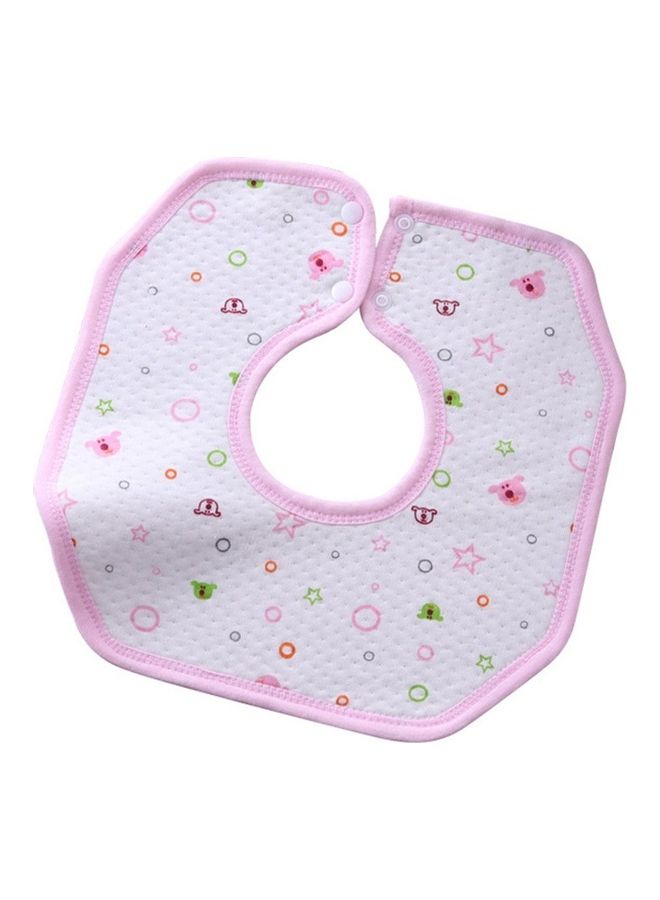 Baby Printing Cotton Cartoon Animal Safe Soft Waterproof Bibs - Image 2