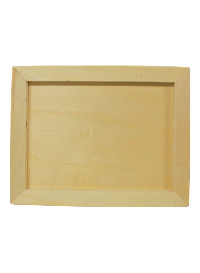 ماسكو إطار خشبي للرسم الفني بيج - Image 1