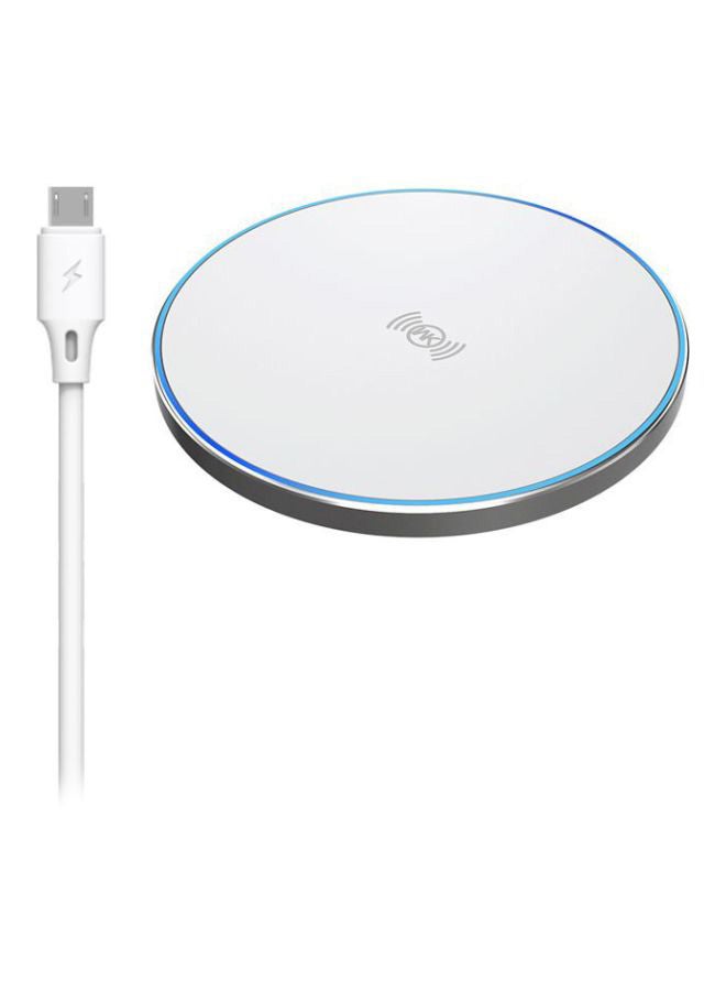 WEKOME Round Wireless Charger White - Image 1