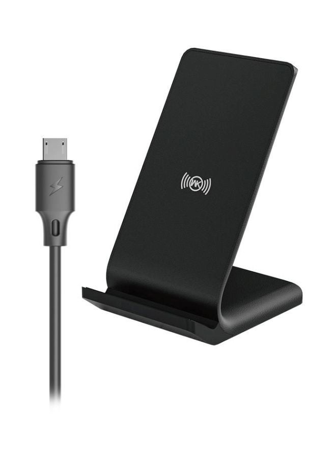 ويكومي شاحن لاسلكي مُستطيل أسود - Image 1