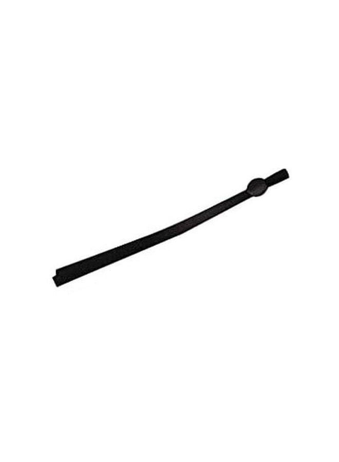 طقم أربطة مطاطية محبوكة مكون من 100 قطعة أسود 10x0.6سم  - Image 1